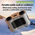 thumbnail image 7 of Wiher Portable Waist Fan, 20000mAh Rechargeable Wearable Belt Fans, 16000 RPM Cooling Neck Body Powerful Shirt Personal Cooling Fan for Outdoor Jobsite Camping Travel in Orange, 7 of 7