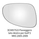 thumbnail image 2 of Riwesomey Espejo retrovisor del lado derecho del pasajero, vidrio retrovisor azul, repuesto de visión gran angular sin marco para Golf MK5 Vehículos, repuestos y accesorios Mis, 2 of 8