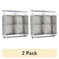 thumbnail image 2 of (2 - Pack) 4 - Shelf Polyester - Cotton Hanging Closet Organizer with Rack: Effortless Adult Wardrobe Storage, 2 of 5
