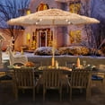 thumbnail image 7 of Autlaycil 7.5 ft Hula Tik Patio Beach Umbrella with 18 LED Lights, Pool, Patio, Beach, 7 of 7