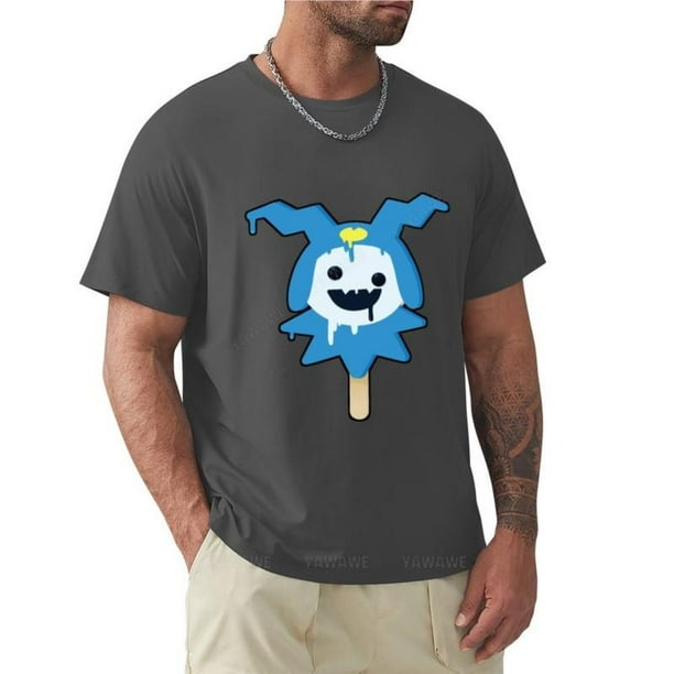 Camiseta de gran tamaño para hombre camisa de cuello redondo ropa de verano
