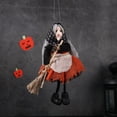 thumbnail image 3 of Diceymbol Halloween Standing Fabric Witch Doll Spooky Decor for Patio Yard Home Halloween Home Decorations 7 Inch, 3 of 7