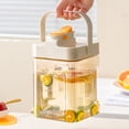 thumbnail image 2 of Inteprter Cubo para bebidas con mango para elaboración de cerveza, llave de paso para hervidor de agua, cocina doméstica, grado de diafanidad, Teteras Blanco, 2 of 6