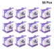 thumbnail image 4 of EeaseMX 50 cajas de dulces cuadradas con diseño de corazones, cajas de chocolate, contenedor de regalo con cinta para boda (morado), 4 of 7