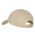 thumbnail image 3 of Kayak Hair Don't Care Embroidered Low Profile Cotton Cap - Khaki OSFM, 3 of 5