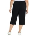 thumbnail image 2 of Alfred Dunner Womens Plus-Size Allure Stretch Clamdigger Pant, 2 of 2