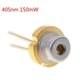 thumbnail image 4 of 1Pc High Quality 808nm 500mW 405nm 50mW 405nm 150MW Laser Diode/TO18 (56mm) No PD, 4 of 5