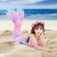 thumbnail image 4 of GBSYEWXS Girl 3Pc Bathing Suits Baby Bikini Swimsuit Children'S Swimsuit Size 12-13 T, 4 of 4
