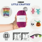 Caron Little Crafties Medium Acrylic Multi-Color Yarn, 63 yd (20 Package)