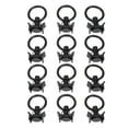 thumbnail image 2 of L Track Accessories, Versatile L Track Single Stud Fitting with Round Ring Spring Loaded  for Truck Bed Trailer Cargo Control, 2 of 7