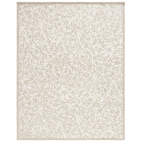 SAFAVIEH Jardin Zahara Floral Area Rug, Ivory/Beige, 8' x 10'