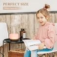 thumbnail image 4 of Aromatherapy Essential Oil Diffuser for Room: Air Humidifier Aroma Scent Cool Mist Diffuser Colorful Lights Wood Cute Small Large Waterless Auto Off Ultrasonic Diffusers for Home Bedroom (300ml), 4 of 8