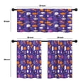 thumbnail image 4 of LALILO Kitchen Curtains and Valances Set of 3 36" Halloween Window Treatment Tiers for Window Decor, 4 of 5