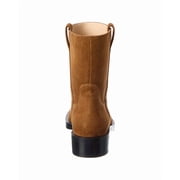 Stuart Weitzman Lenora Suede Bootie, 7.5, Brown