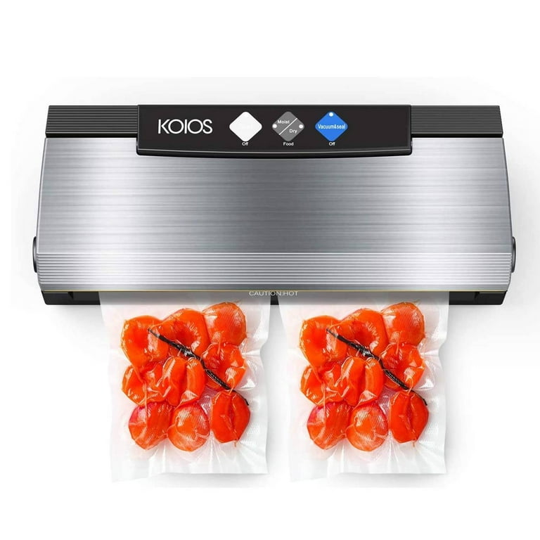Koios Vacuum Sealer Machine 80Kpa Automatic Food Sealer Cutter + Bags VS2233