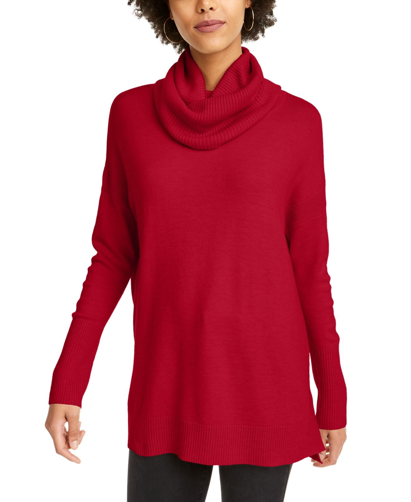 french connection cowl neck tunic sweater