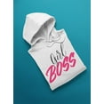 thumbnail image 3 of Girl Boss Design Hoodie Women -Image by Shutterstock, Female Small, 3 of 4