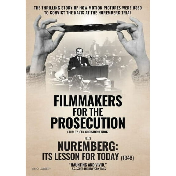 Filmmakers for the Prosecution / Nuremberg: Its Lesson for Today (DVD), Kino Lorber, Documentary
