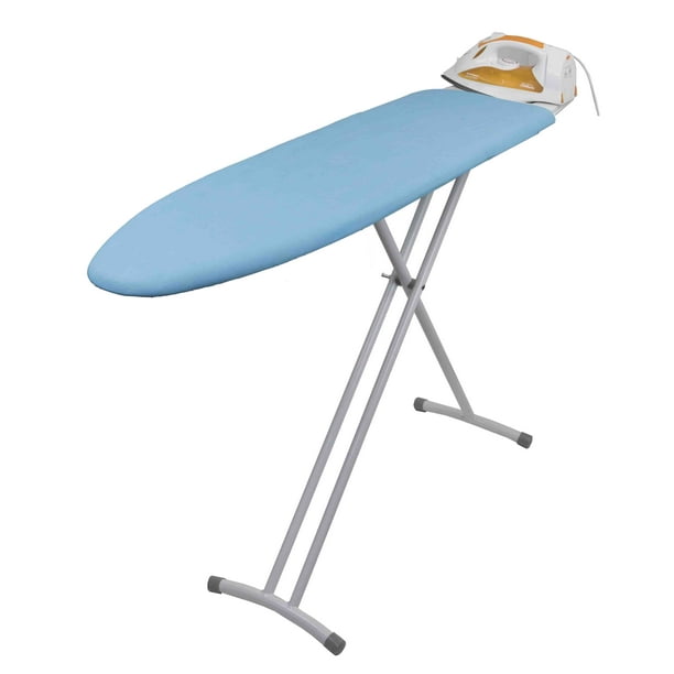 Sunbeam Tleg Ironing Board with Iron Rest and Machine Washable Cotton