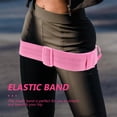thumbnail image 5 of PAMINGONO Banda Elástica Deportiva Rosa Para Calentamiento Y Fortalecimiento De Cadera Con Agarre Cómodo, 5 of 5