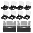 thumbnail image 4 of Miangastore Plastic Protectors Dust Proof Black For Machinery 10Pcs 1.02X0.94X0.59In, 4 of 8