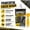 A, variant on Asphalt Crack Filler,Flexible Pavement Repair Sealant with Scraper, Waterproof Weather Resistant Crack Patch for Driveways, Sidewalks, Parking Lots & Asphalt Roads,200g