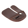 thumbnail image 3 of 1Pc Leather Archery Finger Tab Durable Practical Brown Archery Finger Tab Archery Accessories, 3 of 6