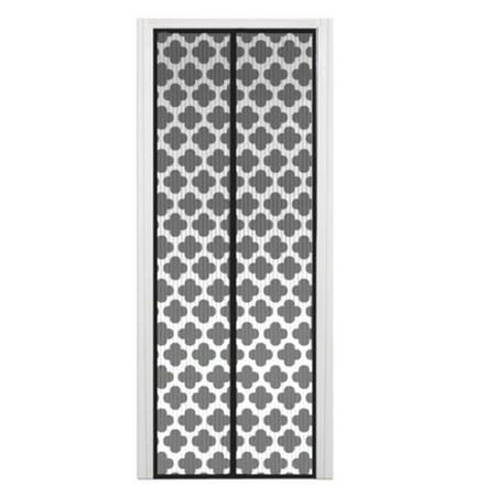 Total Value - Instant Door Screen Keep Mosquitoes Insects Out Screen Pet Friendly (Moroccan Pattern)