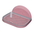 thumbnail image 3 of Puppy Training Toilet Dog Potty Tray Washable Durable Detachable Wire Grate Easy Pink L, 3 of 9