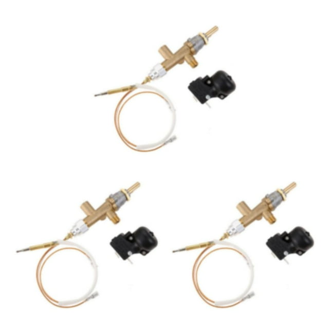 ZheElen Patio Heater Control Valve Kit Valve Kit Control Valve Kit Heater Valve Kit Hermocouple Sensor Dump Switch Kit 3Set
