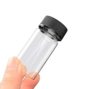 StonyLab Clear Glass Sample Vials with Cap, Capacity 20 ml / 4 Dram (0.7 oz), pack of 20