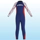 thumbnail image 1 of Niños Niños Ropa de playa Traje de baño Manga larga Mantener caliente Cremallera trasera para deportes acuáticos, 1 of 8