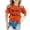 Orange, variant on ibiyuan T Shirts for Girls Funny Short Sleeve Girl Tops Size 8 Girl 6t Shirts Crew Neck Novelty Print Tees Loose Fit Birthday Girl Summer Clothes,2-3 Years