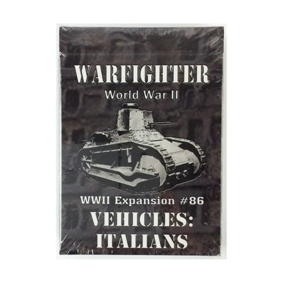 Dan Verssen Games WWII Expansion #86 - Vehicles - Italians New