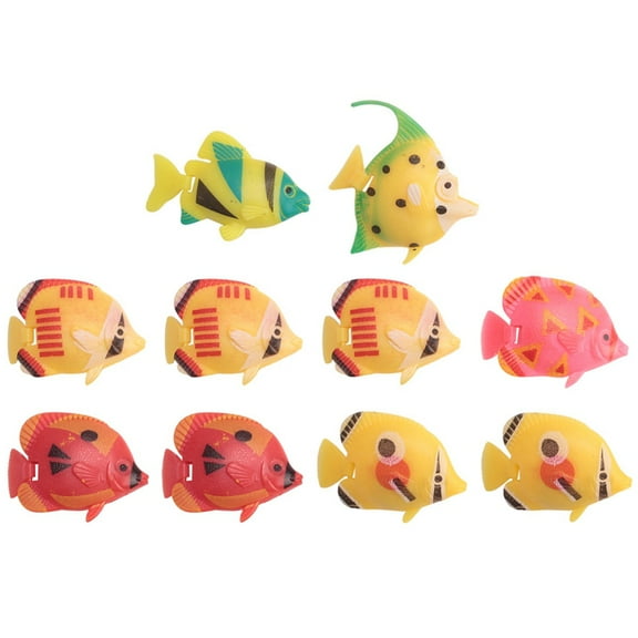 10X Floating artificial decoration Fish decoration Decorative aquarium fish tank supplies