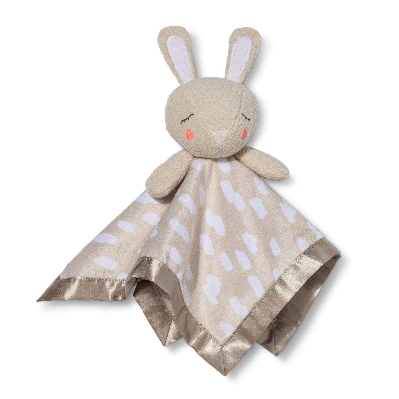 Cloud Island Small Security Blanket Bunny Gray NEW