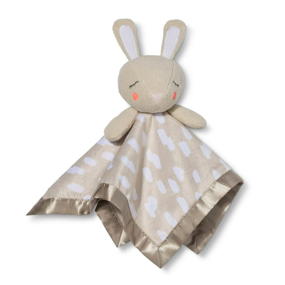 Cloud Island Small Security Blanket Bunny Gray NEW