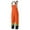 Orange, variant on Pioneer Hi-Vis Heavy-Duty Work Bib Pants - 100% Waterproof - Zippered Inside Pocket