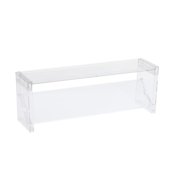 Vitrina organizadora de maquillaje, resistente y transparente, para encimera de baño Estilo B