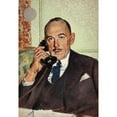 thumbnail image 2 of William Little 18x24 Black Ornate Framed Double Matted Museum Art Print Titled: Rt Hon Oliver Lyttelton (Between 1939 and 1946), 2 of 5