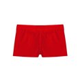 thumbnail image 4 of iiniim Shorts de Danse Extensibles pour Filles, Bas de Gym, Ballet, Yoga, Rouge 6, 4 of 6