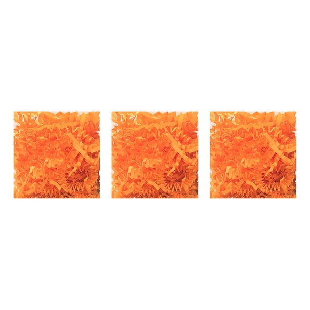 Yuarrent Festival reciclable de hierba de Pascua papel triturado elegante llamativo confeti DIY decoración de boda naranja fluorescente Type1 NO1 Yuarrent CBP255698
