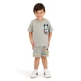 thumbnail image 3 of Mickey & Friends Toddler Boy French Terry Short Set, Sizes 12 Months-5T, 3 of 6