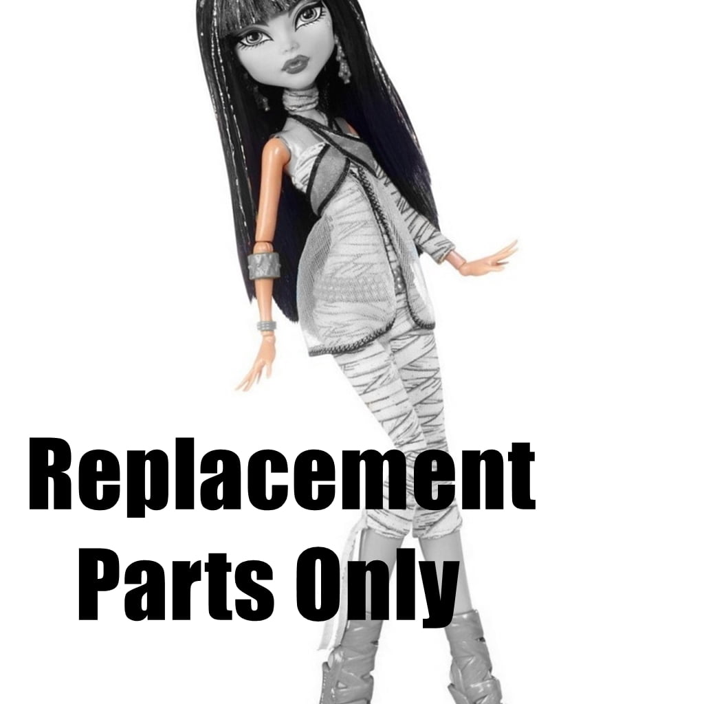 Replacement Parts for Monster High Cleo - Monster High Cleo De Nile  Original Favorite Doll Playset CFC65 ~ Includes Left and Right Lower Arms  and Left and Right Hands ~ Medium Tan 