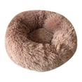 thumbnail image 4 of Cama para gatos, cama para cachorros, larga, de felpa, de tela PP, lavable, cálida, para dormir, redonda, con cojín en forma de dona, para gatitos,, 4 of 8