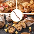 thumbnail image 6 of YMAM.LIGHT Bread Knife for Homemade Bread, Sourdough Bread Cutter, 15" Wooden Bread Bow Knife with Improved Grip, Easy to Cut Sourdough Bread, Baguettes and Fruits, 6 of 7