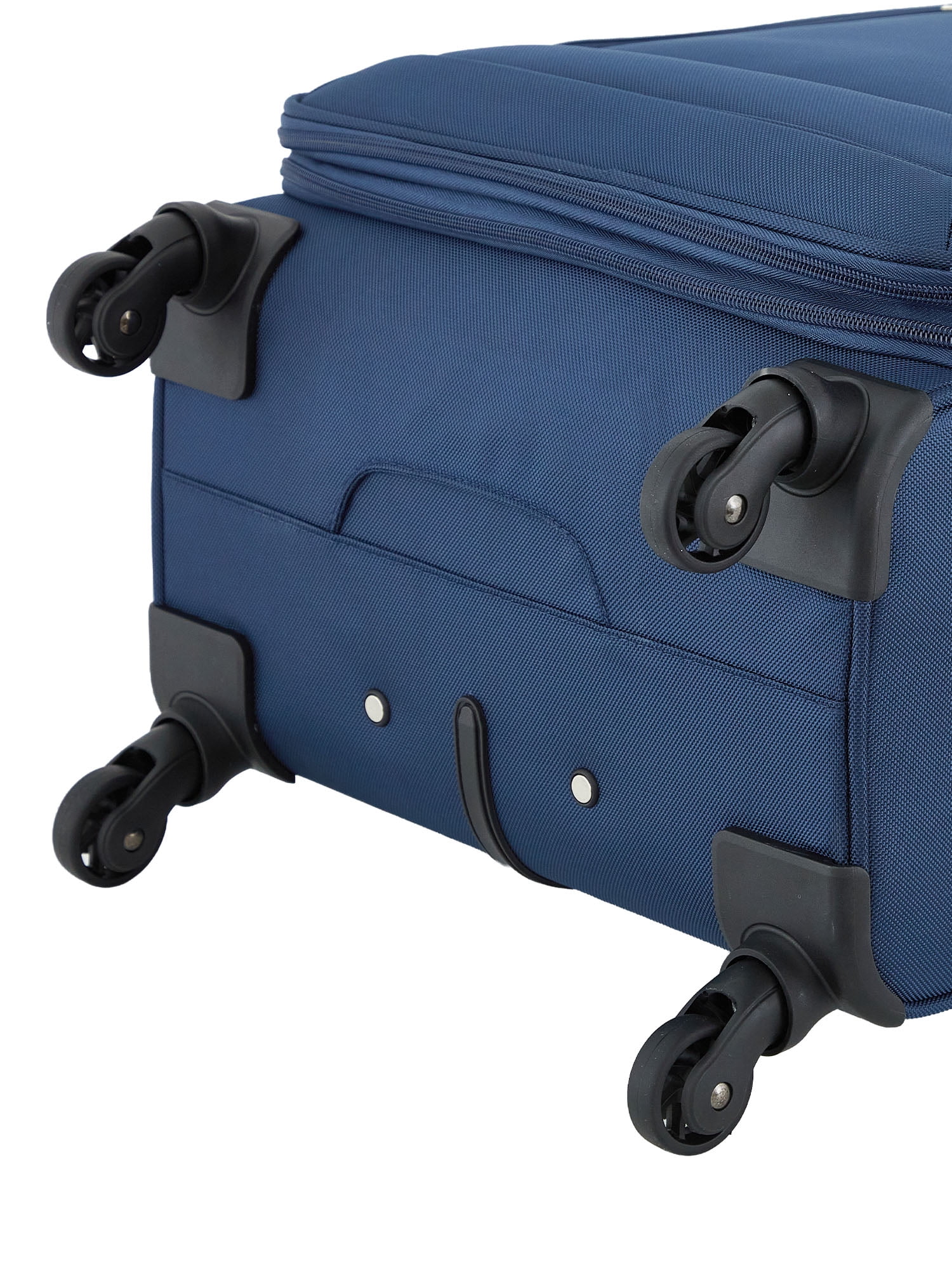 Protege Arendale 24" Softside Expandable Rolling Spinner Luggage, Navy