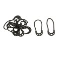 thumbnail image 4 of ZheElen 10pcs Zipper Pulls Cord Rope Ends Slider For Clothing/Bags 65mm Style A 1Set, 4 of 4
