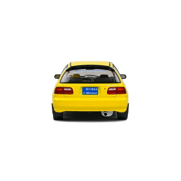 Solido 1991 Honda Civic EG6 Spoon Version Yellow Carnival w/ Black