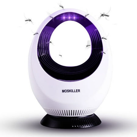 Ultraviolet mosquito killer: Bug, Fruit Fly, Gnat, Mosquito Killer - UV Light, Fan, Trap Even The Tiniest Flying Bugs - No Zapper - Child Safe, (Best Fruit Fly Trap)